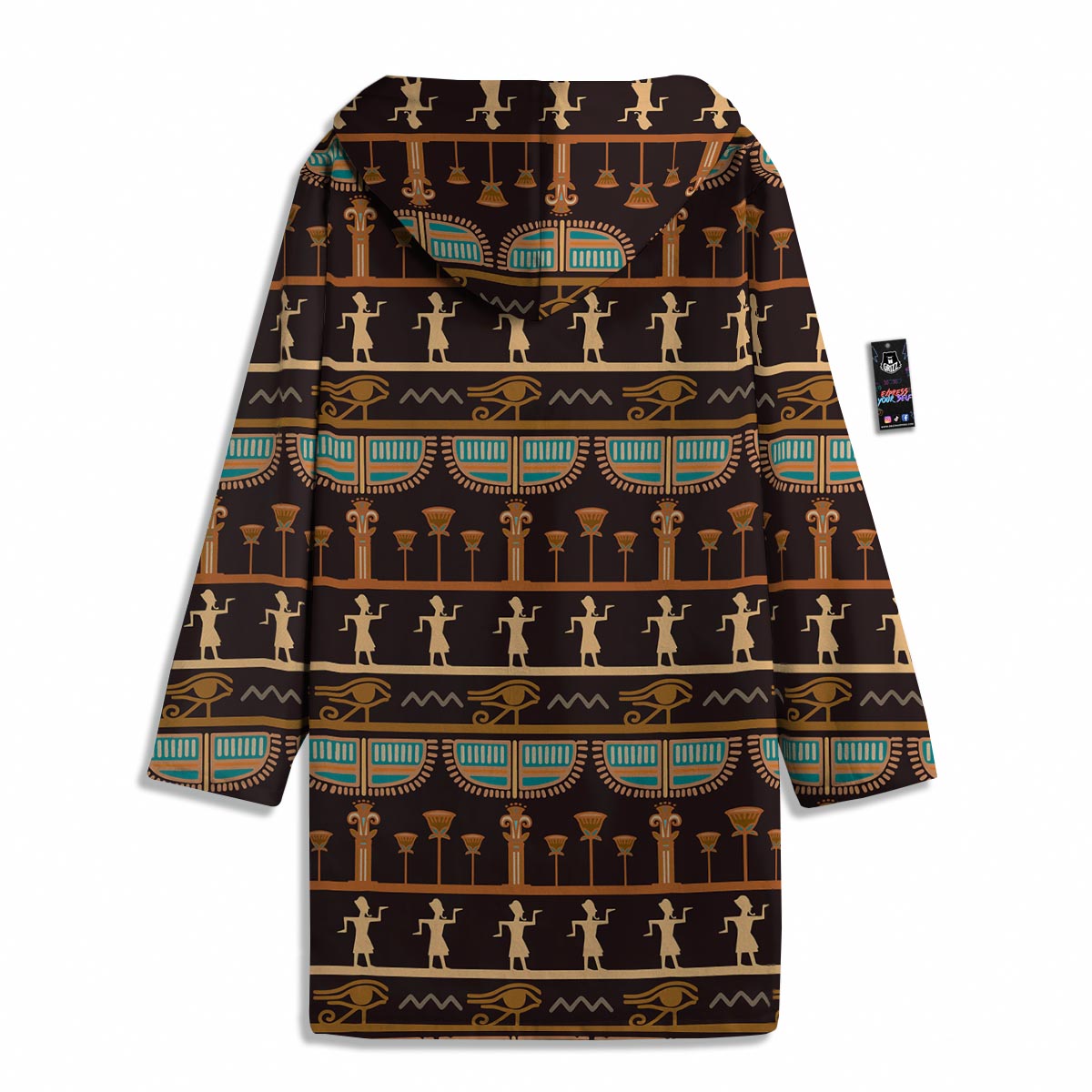 Egypt Tribal Print Pattern Men's Windbreaker Jacket-grizzshop