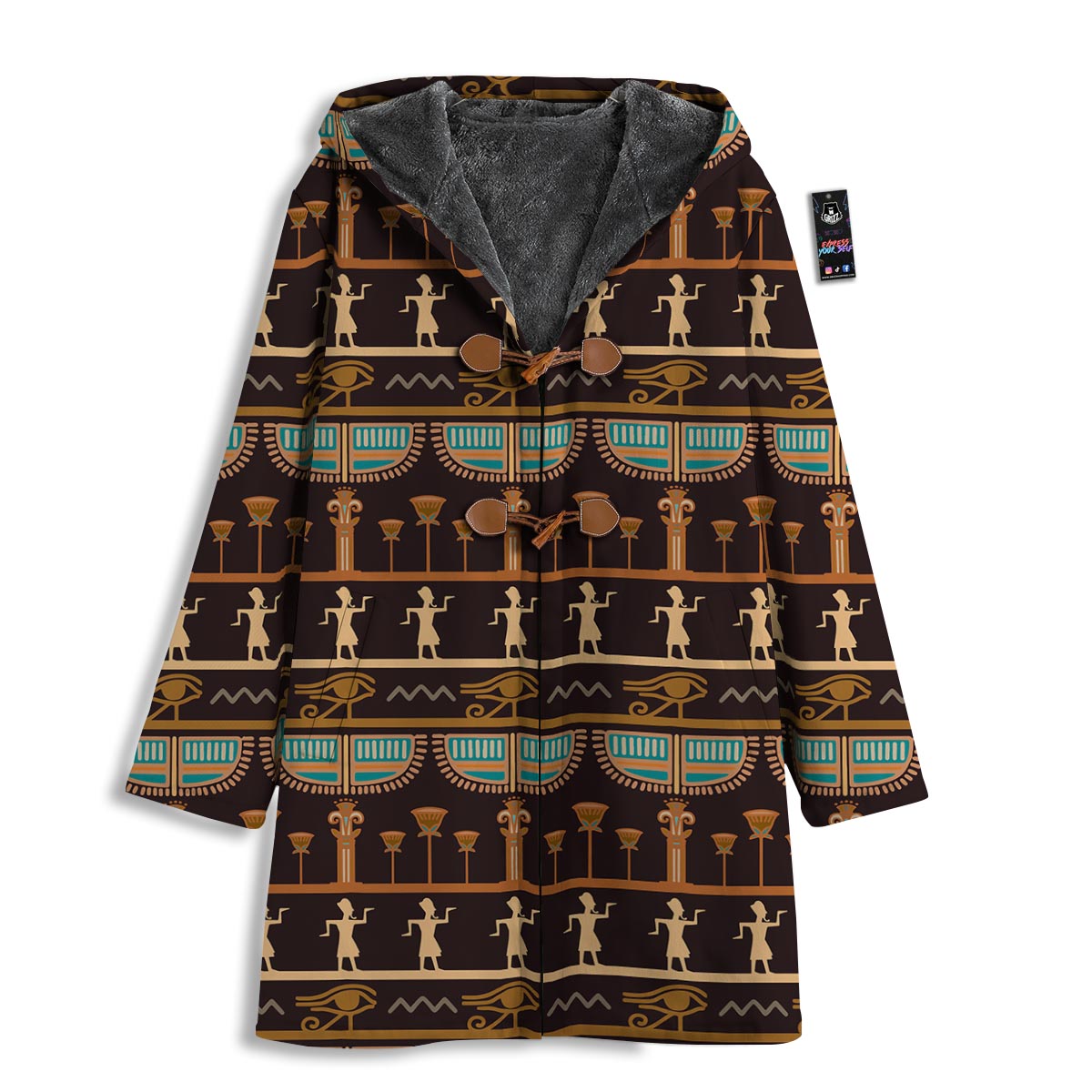 Egypt Tribal Print Pattern Men's Windbreaker Jacket-grizzshop