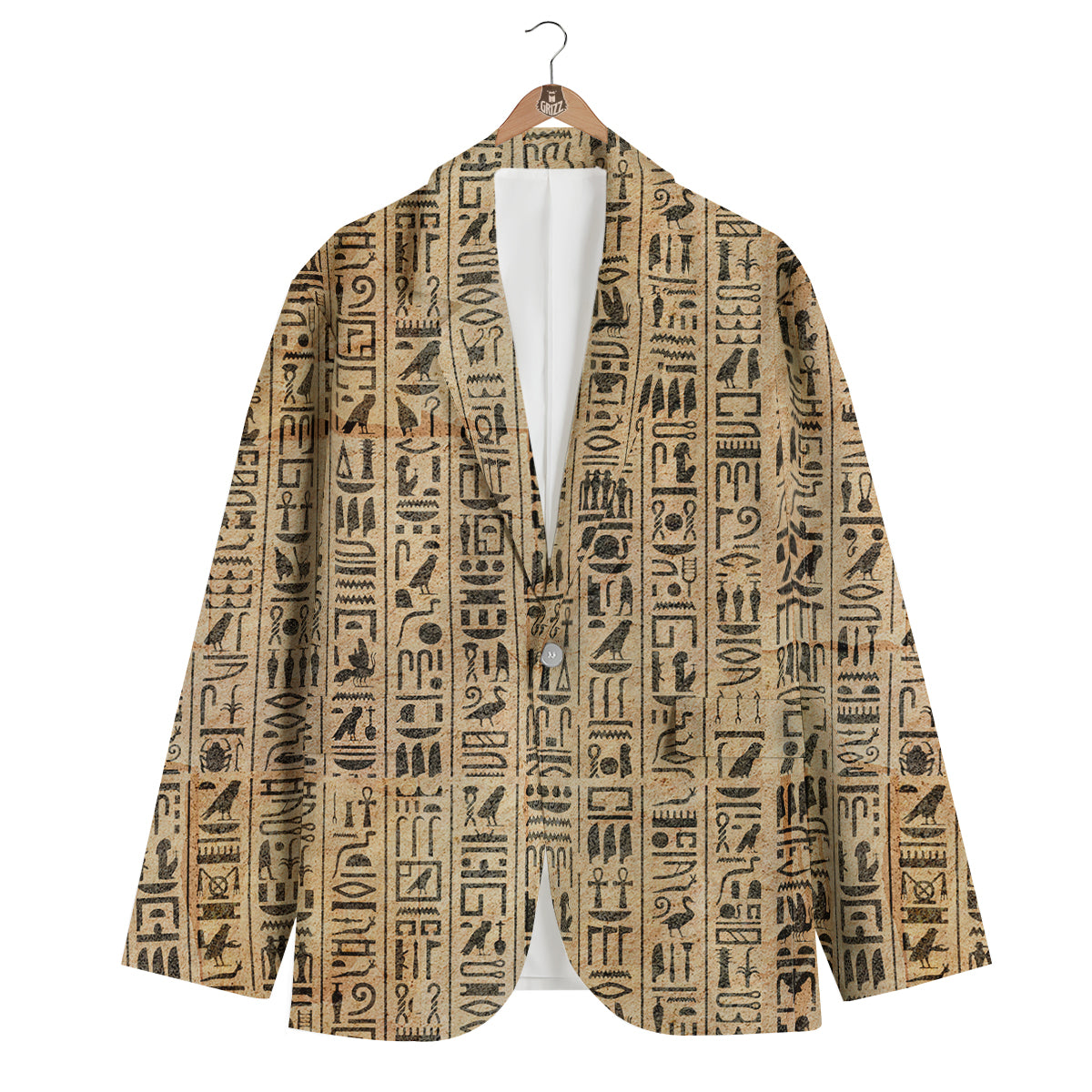 Egyptian Hieroglyphs Men's Blazer-grizzshop