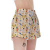 Egyptian Print Pattern Women's Shorts-grizzshop