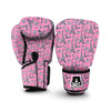 Eiffel Tower Print Pattern Boxing Gloves-grizzshop