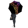 Elephant Black Rainbow Indian Print Umbrella-grizzshop