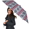 Elephant Indian Vintage Print Pattern Umbrella-grizzshop