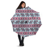 Elephant Indian Vintage Print Pattern Umbrella-grizzshop