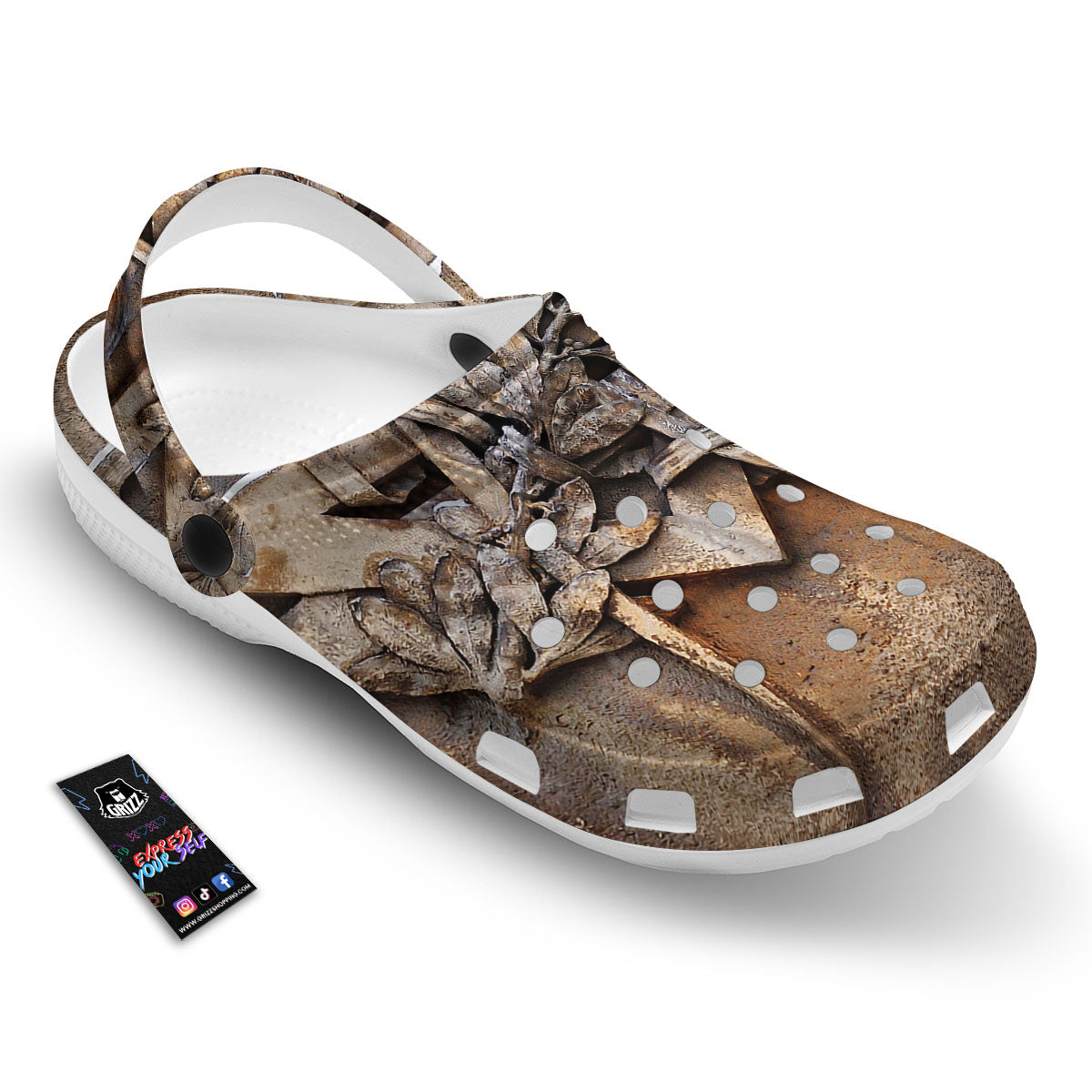 Emblem Freemasonry Print Clog-grizzshop