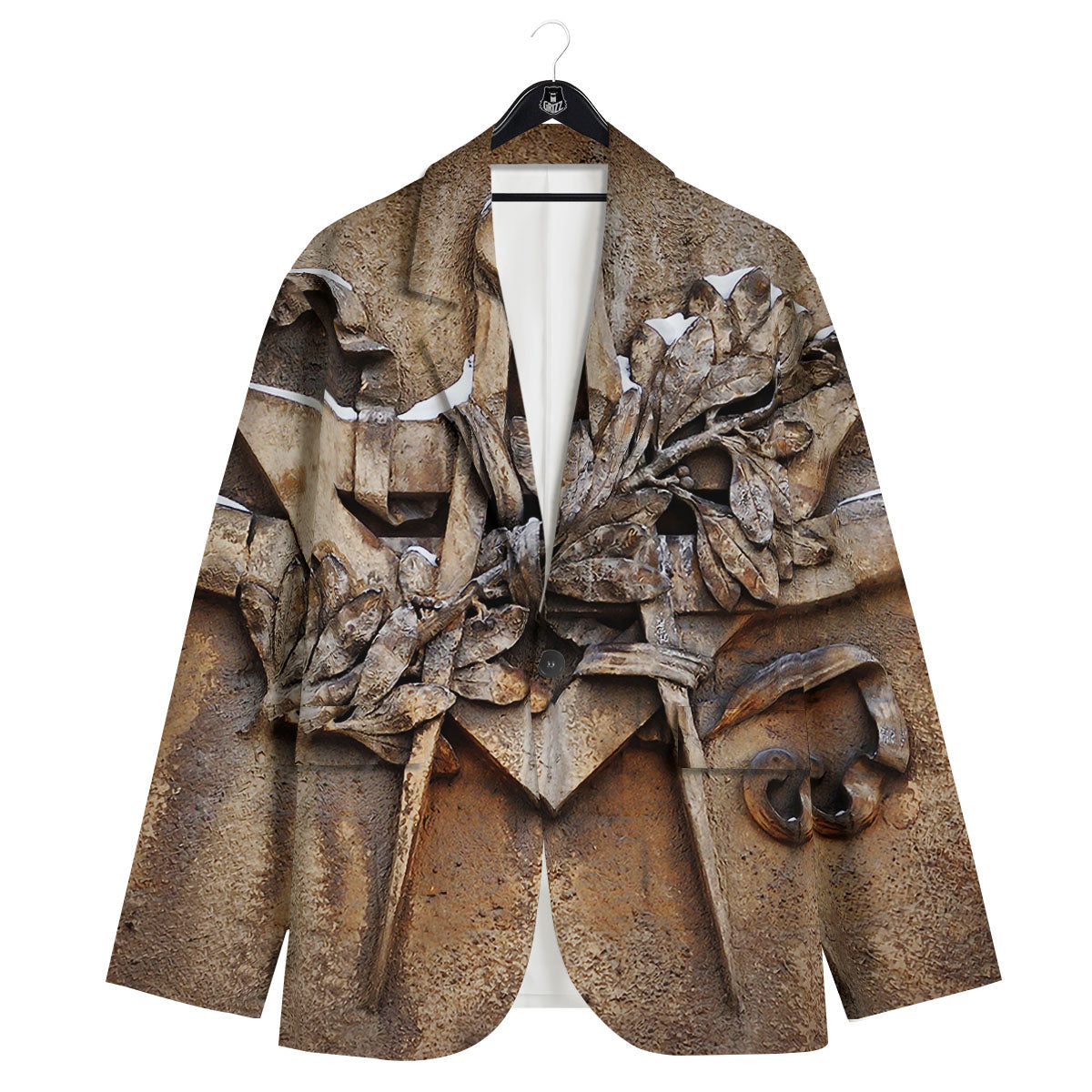 Emblem Freemasonry Print Men's Sport Coat-grizzshop