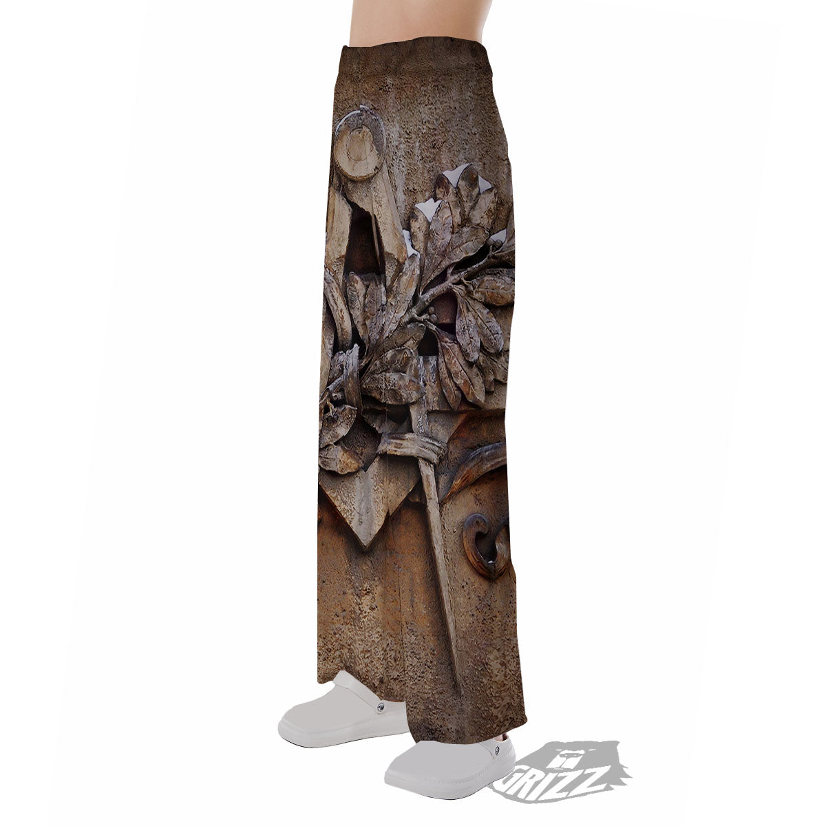 Emblem Freemasonry Print Pajama Pants-grizzshop