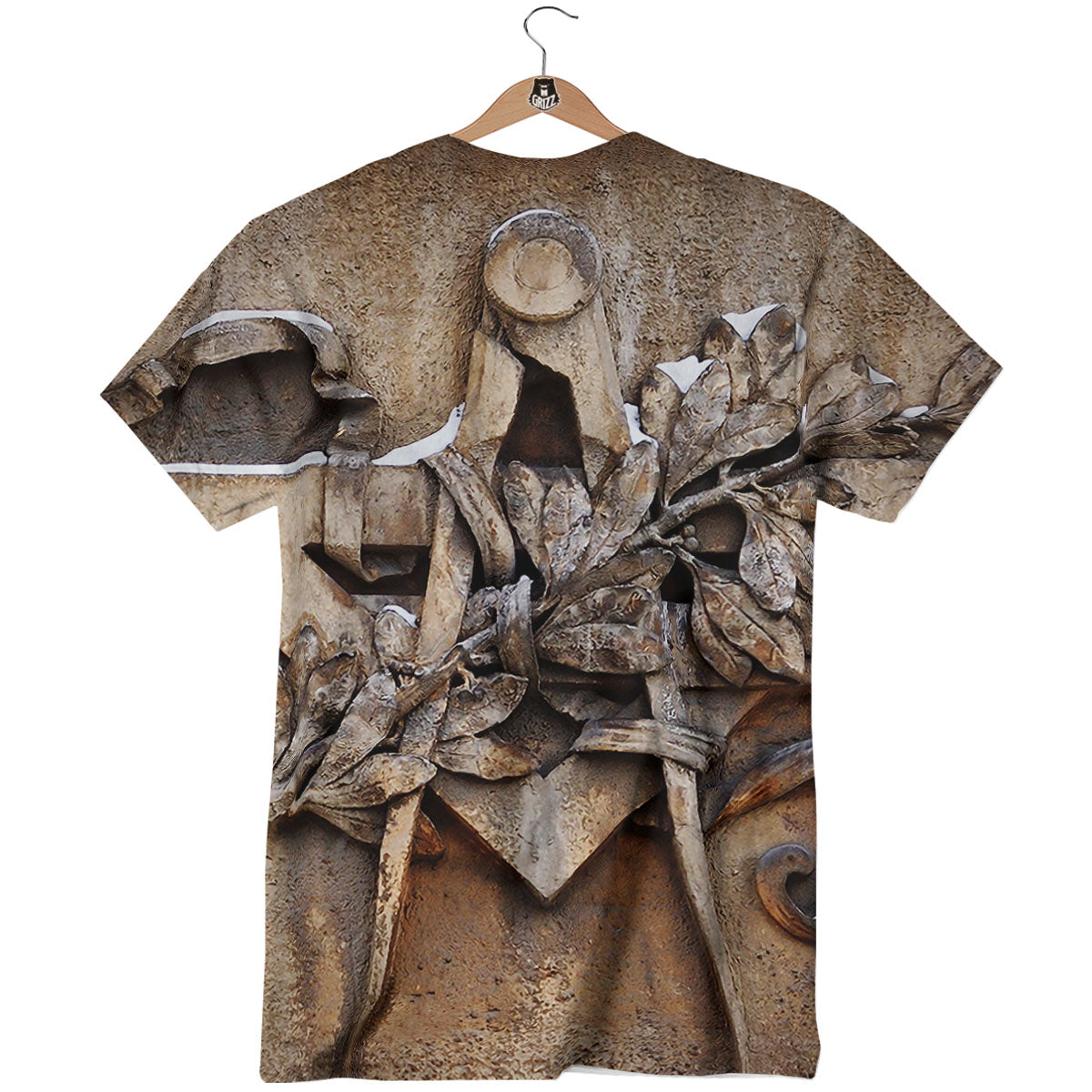 Emblem Freemasonry Print T-Shirt-grizzshop