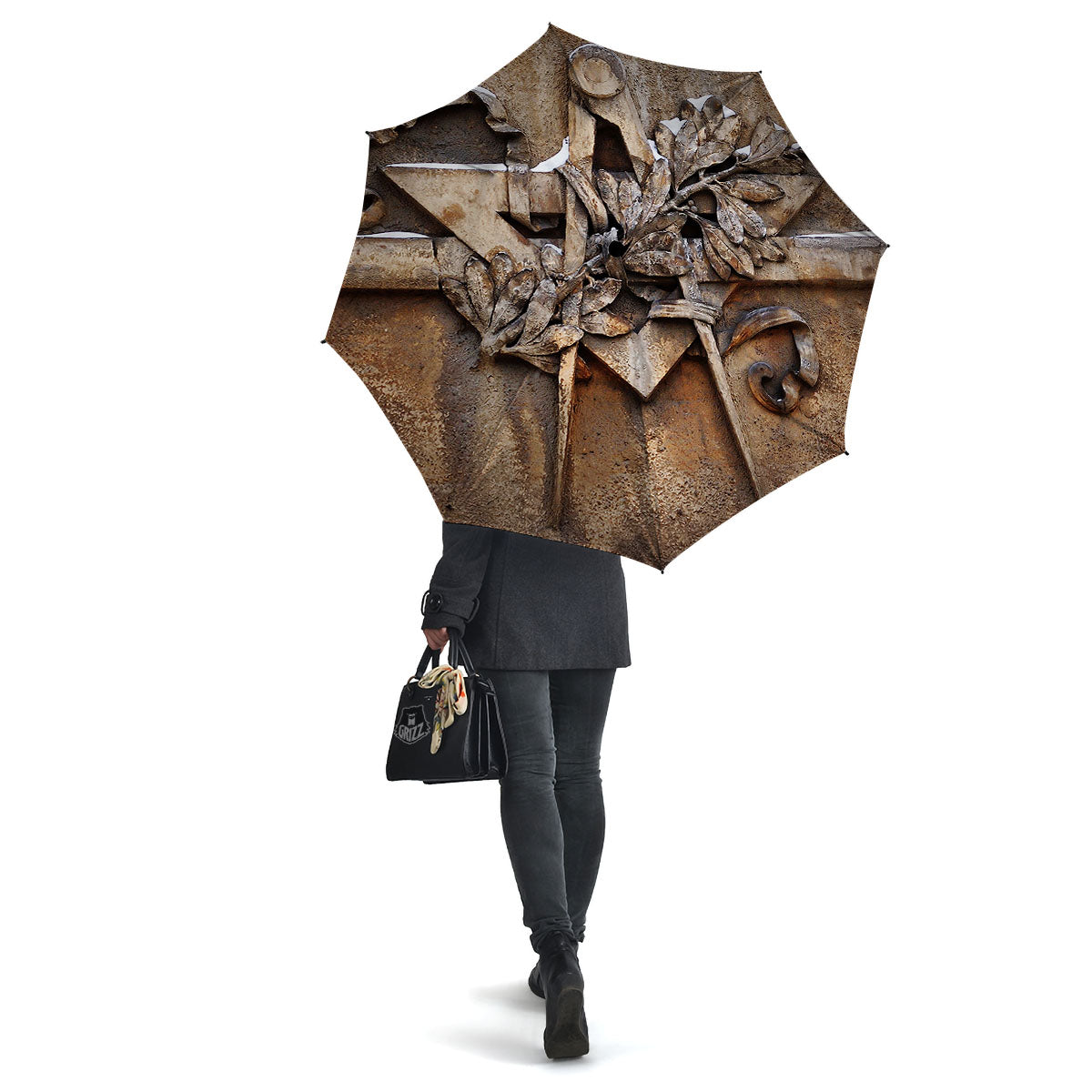 Emblem Freemasonry Print Umbrella-grizzshop