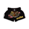 Embroidery Tiger Print Muay Thai Boxing Shorts-grizzshop