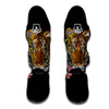 Embroidery Tiger Print Muay Thai Shin Guards-grizzshop