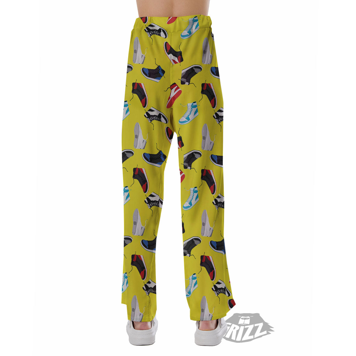 Emo Shoes Print Pattern Pajama Pants-grizzshop