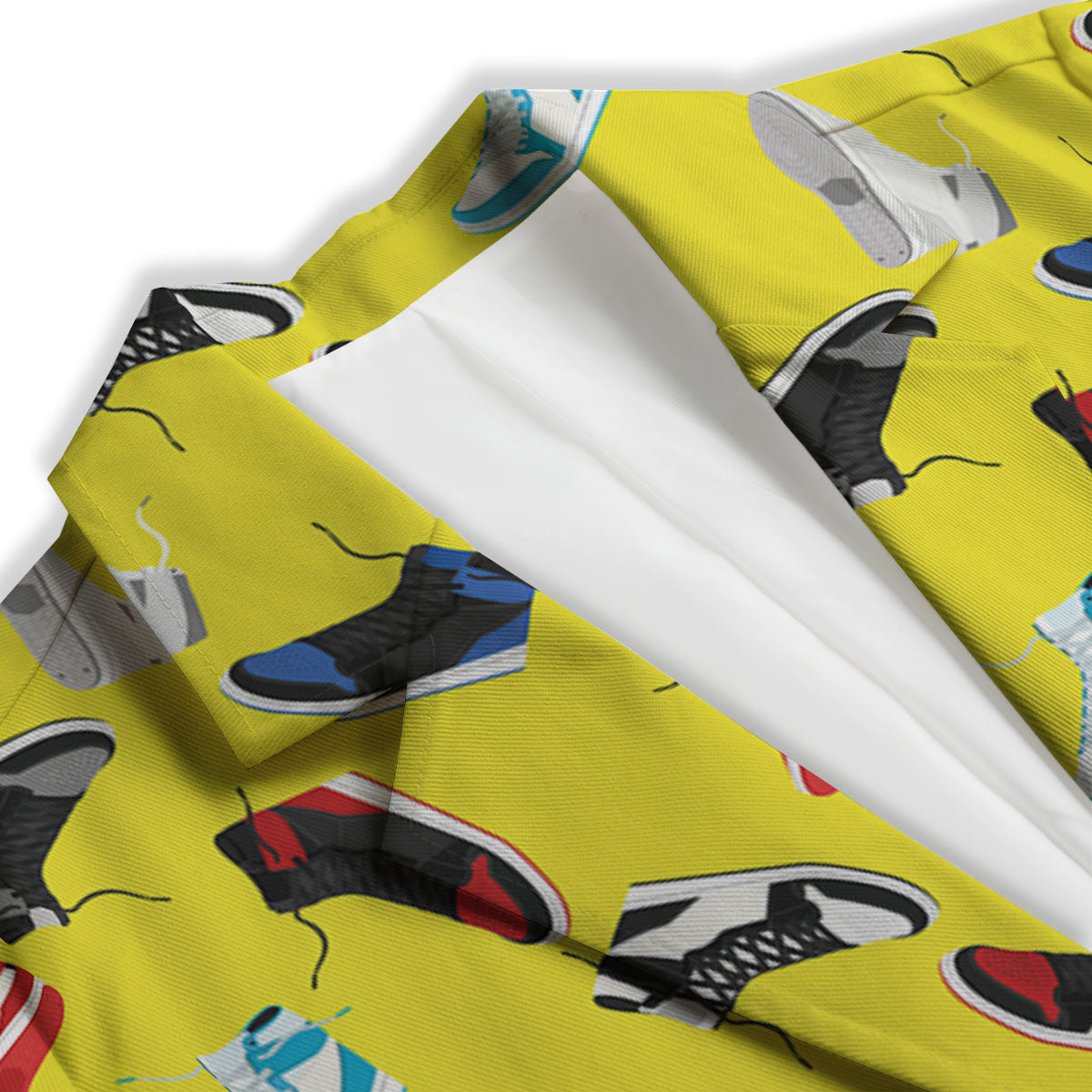 Emo Shoes Print Pattern Women's Blazer-grizzshop