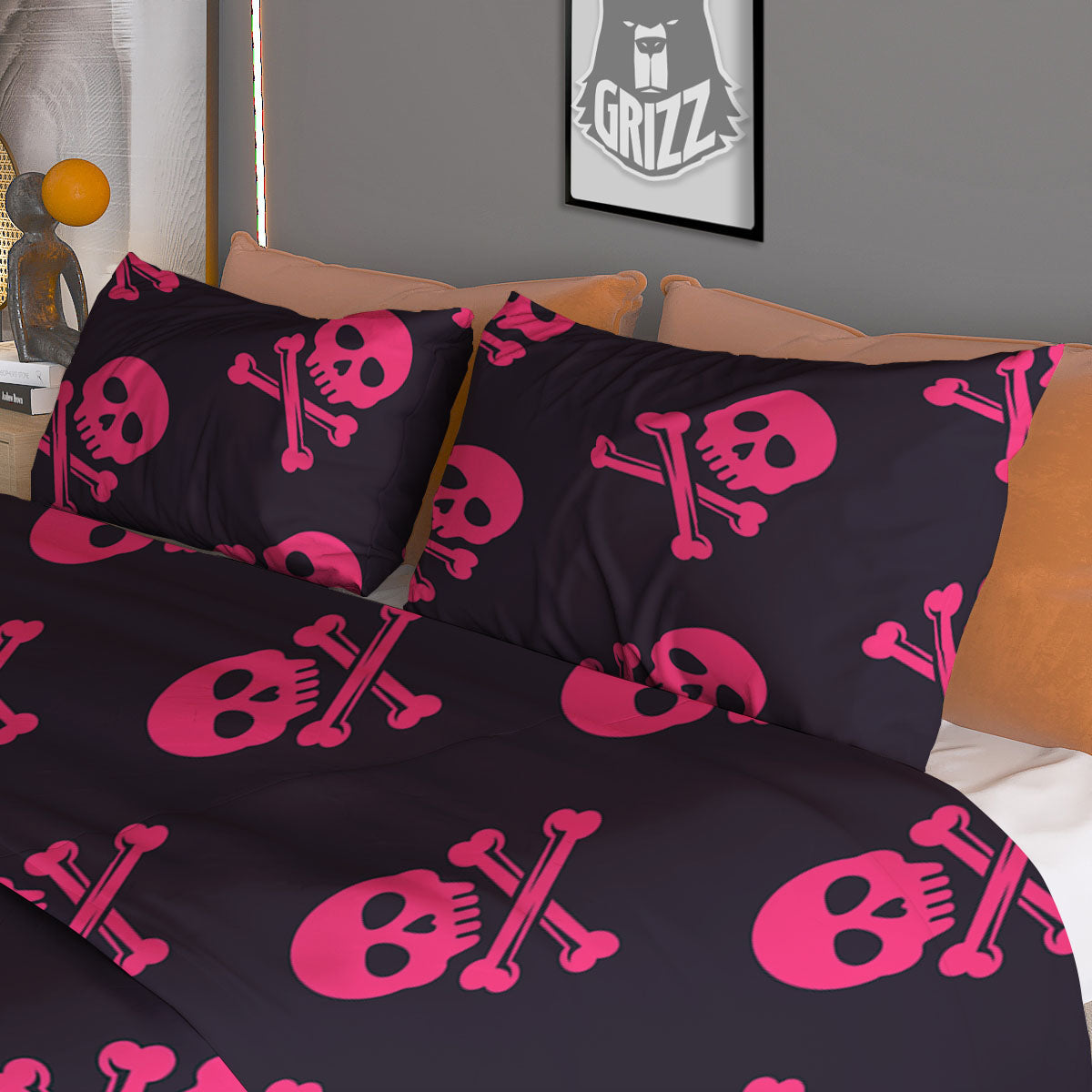 Dragonfly Vintage Print Pattern Duvet Cover Bedding Set