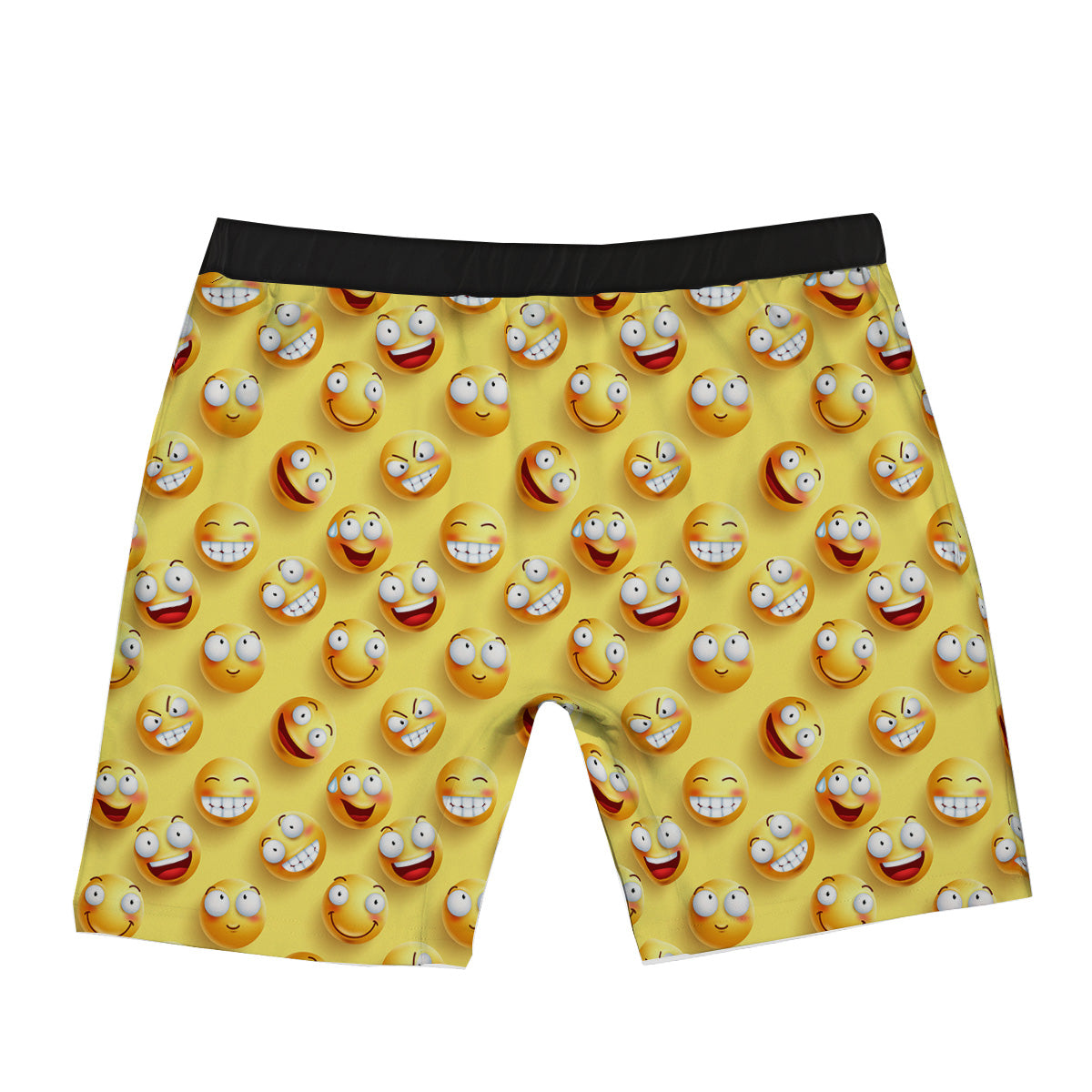 Emoji And Facial Expressions Print Pattern Boxer Briefs-grizzshop