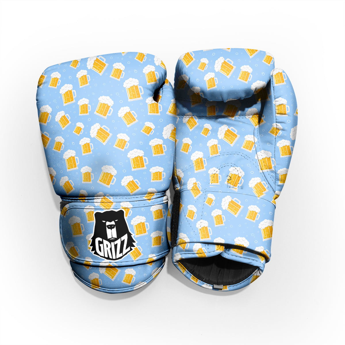 Emoji Beer Print Pattern Pro Boxing Glove