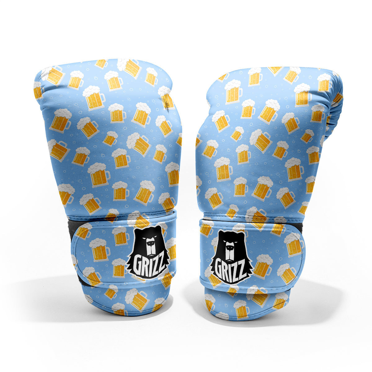 Emoji Beer Print Pattern Pro Boxing Glove