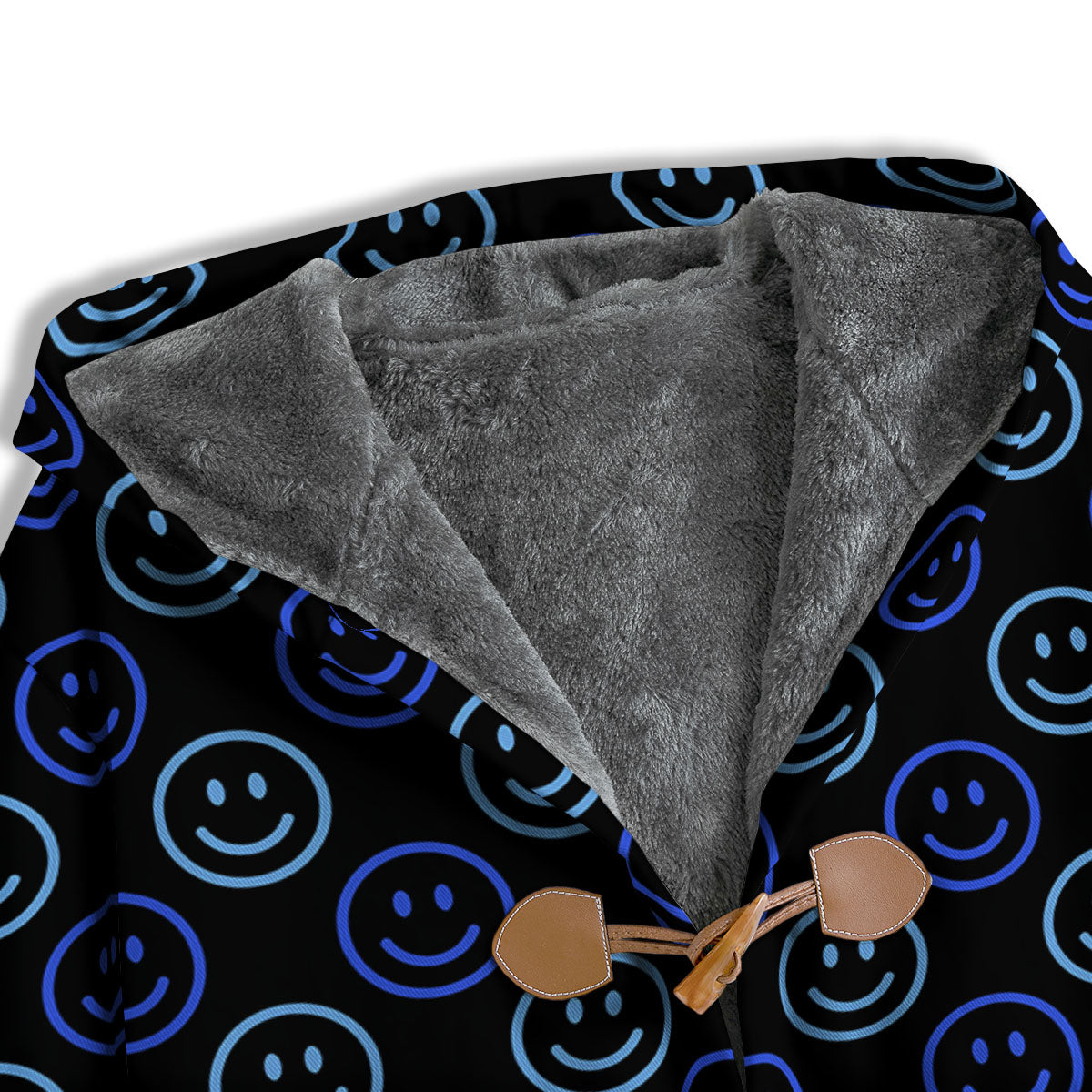 Emoji Blue Print Pattern Men's Windbreaker Jacket-grizzshop