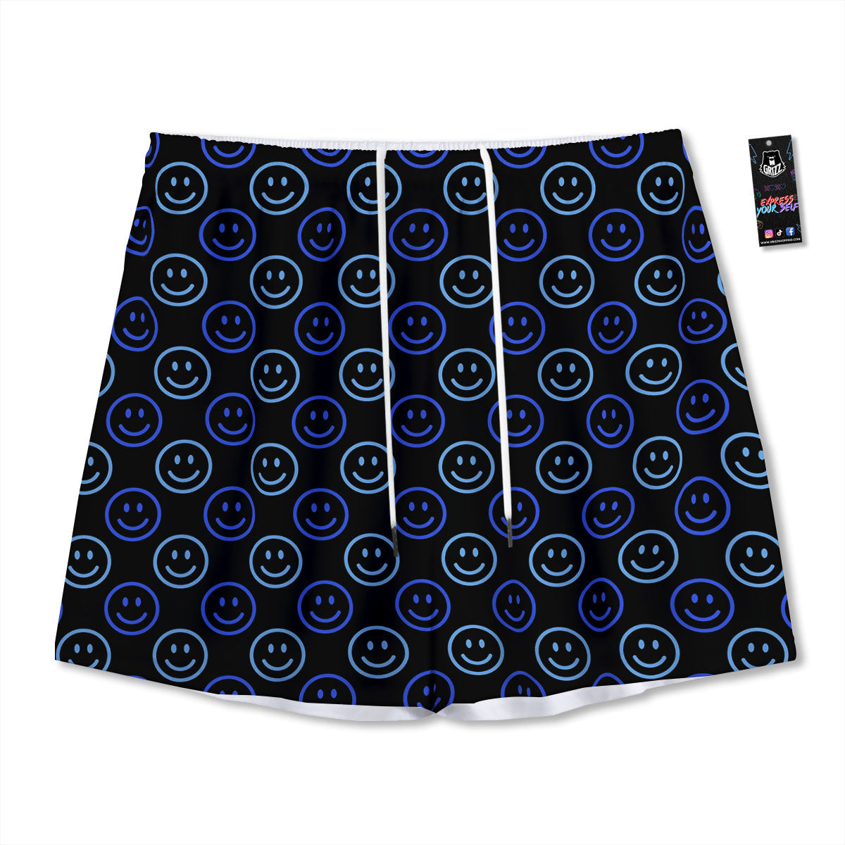 Floral And Frida Kahlo Print Mesh Shorts