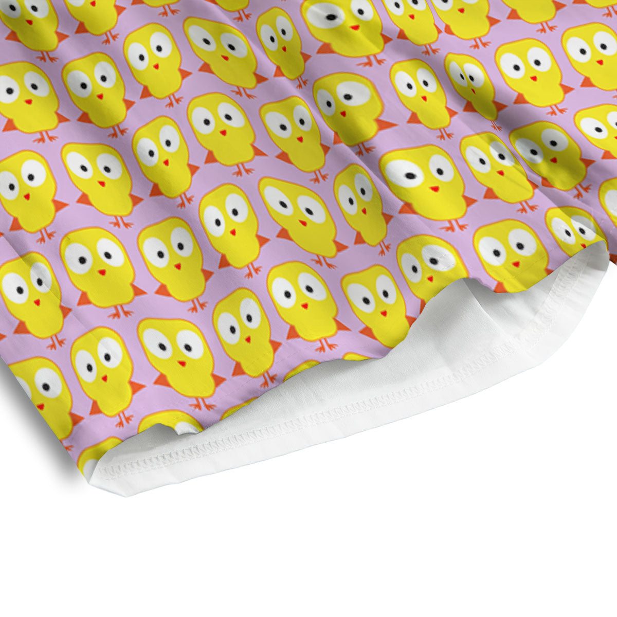 Emoji Chicken Love Print Pattern Men's Athletic Shorts