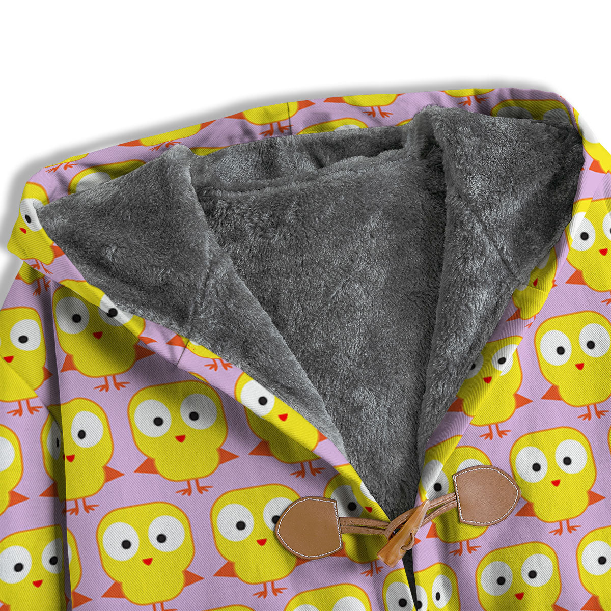 Emoji Chicken Love Print Pattern Men's Windbreaker Jacket-grizzshop