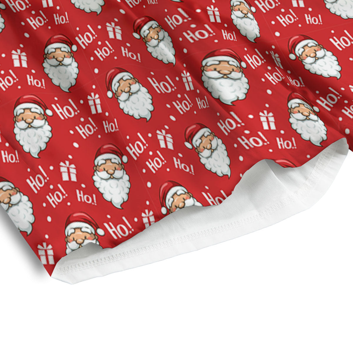 Emoji Christmas Print Pattern Men's Athletic Shorts