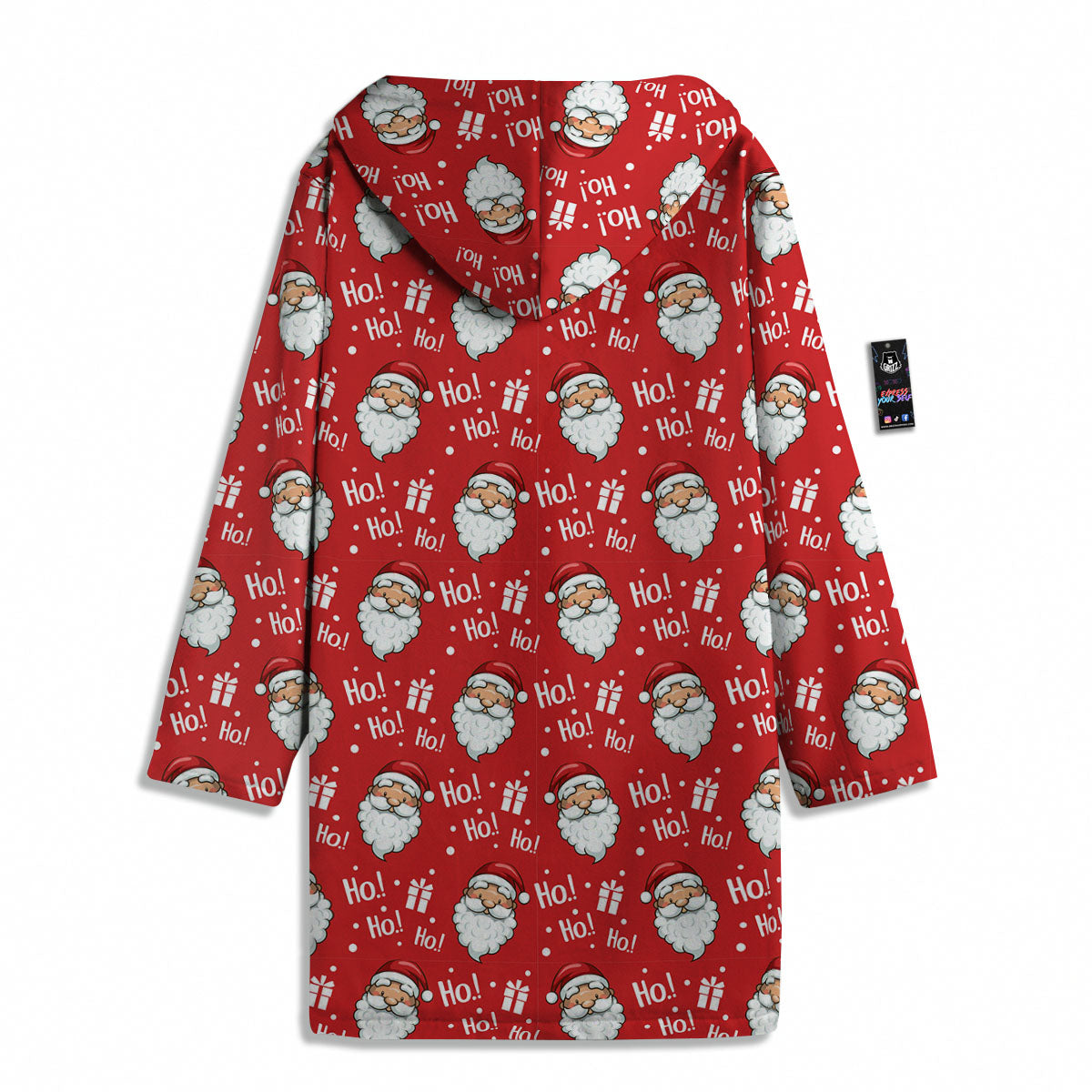 Emoji Christmas Print Pattern Men's Windbreaker Jacket-grizzshop
