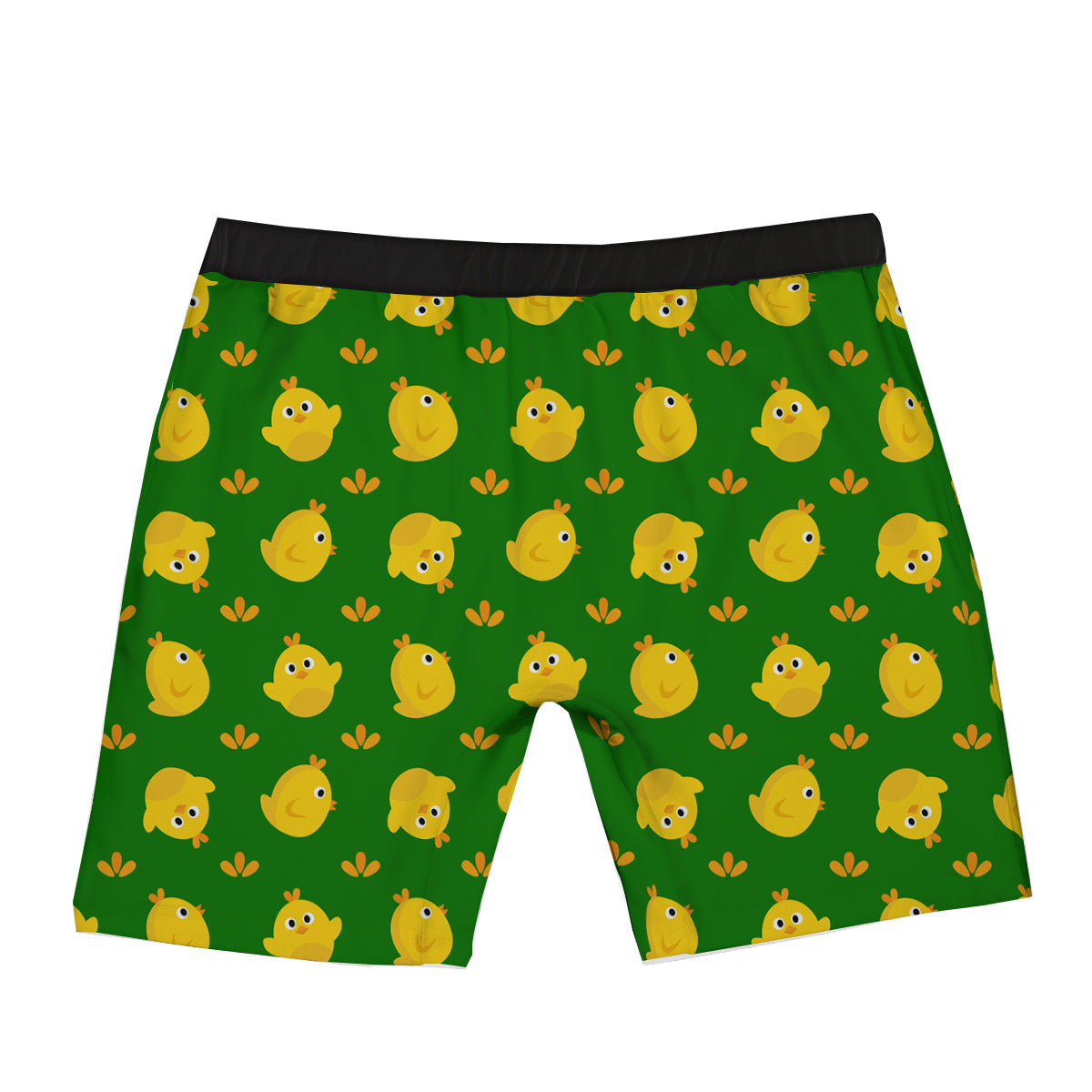 Emoji Cute Chicken Print Pattern Boxer Briefs-grizzshop