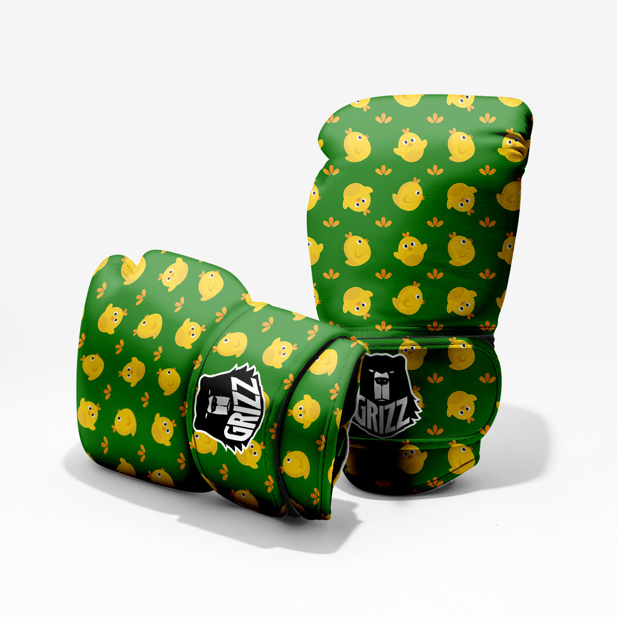 Emoji Cute Chicken Print Pattern Pro Boxing Glove