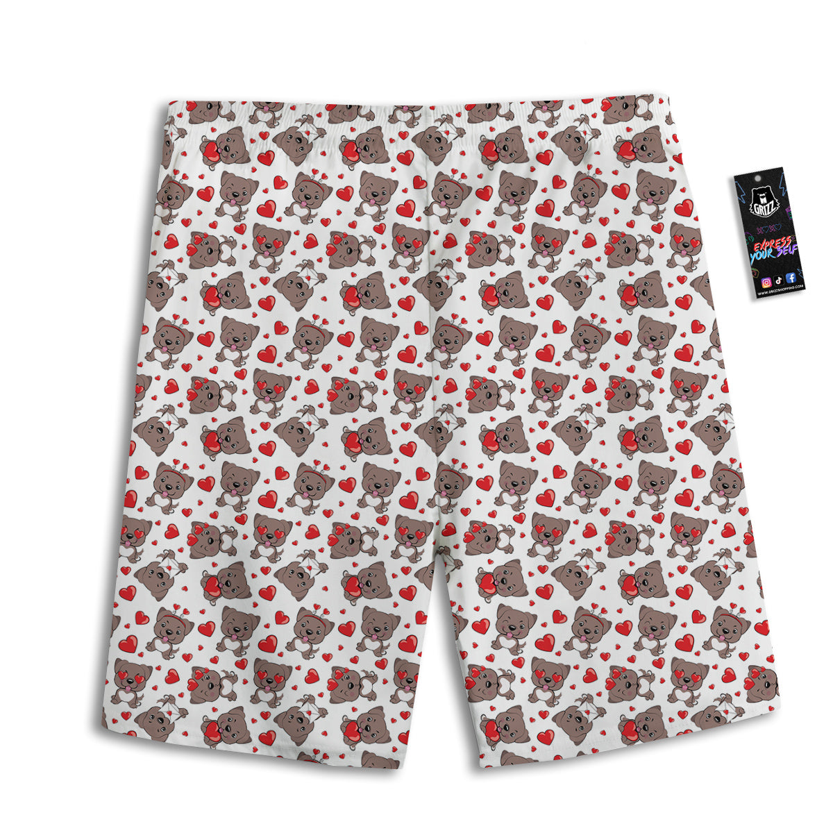 Eyeball Halloween Print Pattern Men's Athletic Shorts
