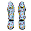 Emoji Dessert Pattern Print Muay Thai Shin Guards-grizzshop