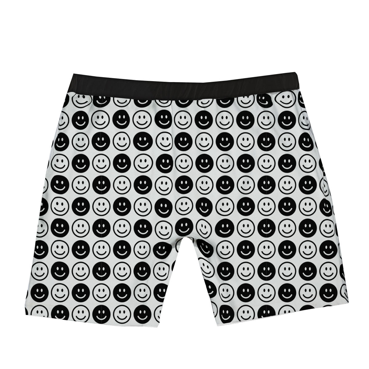 Emoji Funny Print Pattern Boxer Briefs-grizzshop