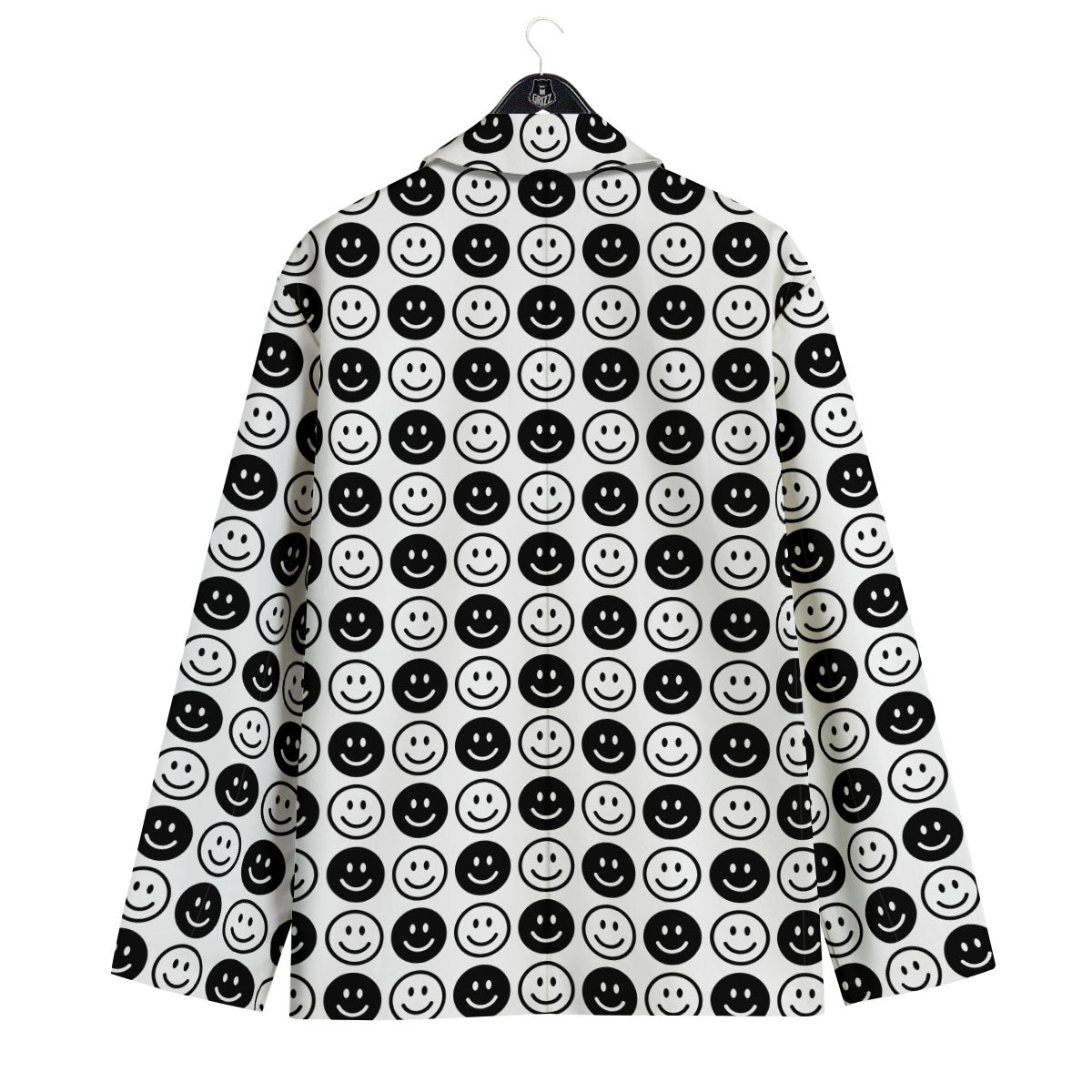 Emoji Funny Print Pattern Men's Sport Coat-grizzshop