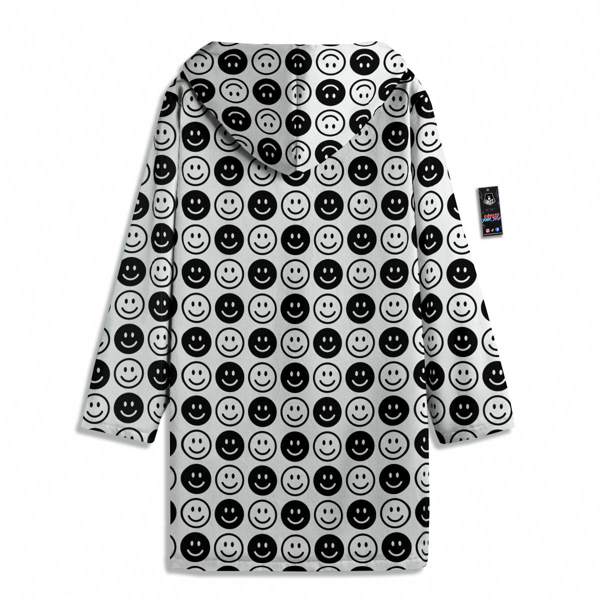 Emoji Funny Print Pattern Men's Windbreaker Jacket-grizzshop