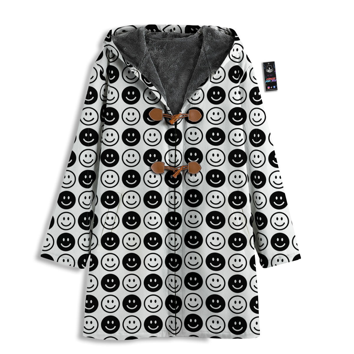 Emoji Funny Print Pattern Men's Windbreaker Jacket-grizzshop