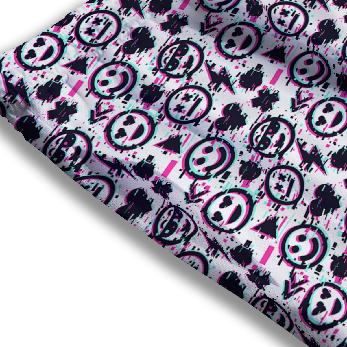 Hamsa And Girly Elephant Print Pattern Mesh Shorts