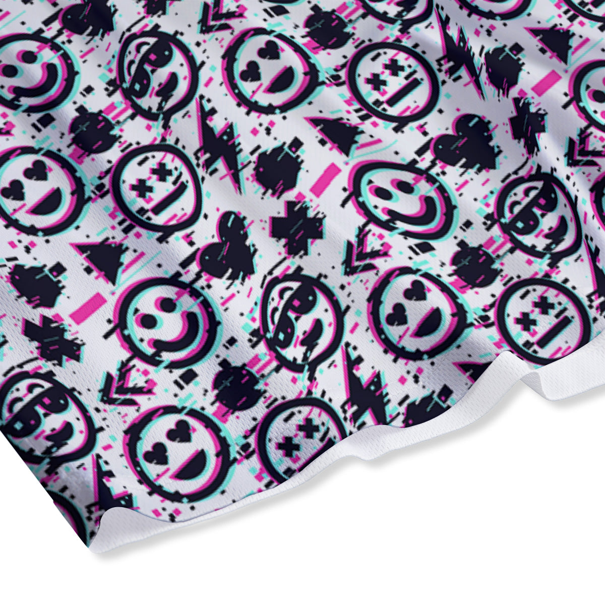 Hamsa And Girly Elephant Print Pattern Mesh Shorts