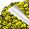 Emoji Graffiti Happy Print Pattern Men's Blazer-grizzshop