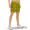 Emoji Graffiti Happy Print Pattern Men's Gym Shorts-grizzshop