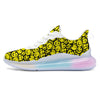 Emoji Graffiti Happy Print Pattern Running Sneakers-grizzshop