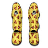 Emoji Poop Print Pattern Muay Thai Shin Guards-grizzshop