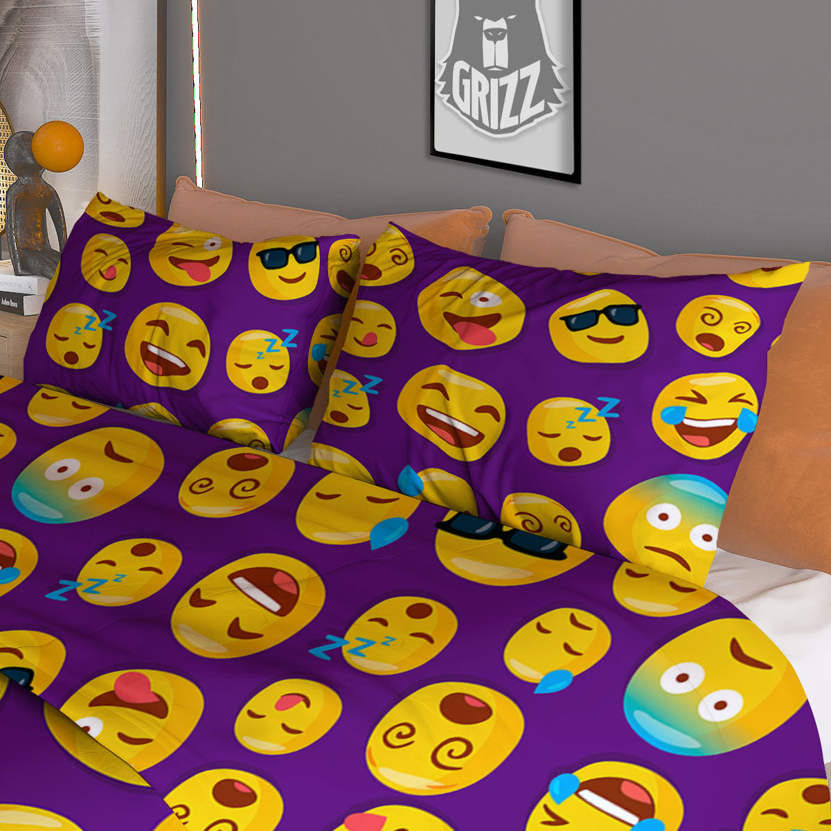 Drops Water On Beer Glass Print Duvet Cover Bedding Set