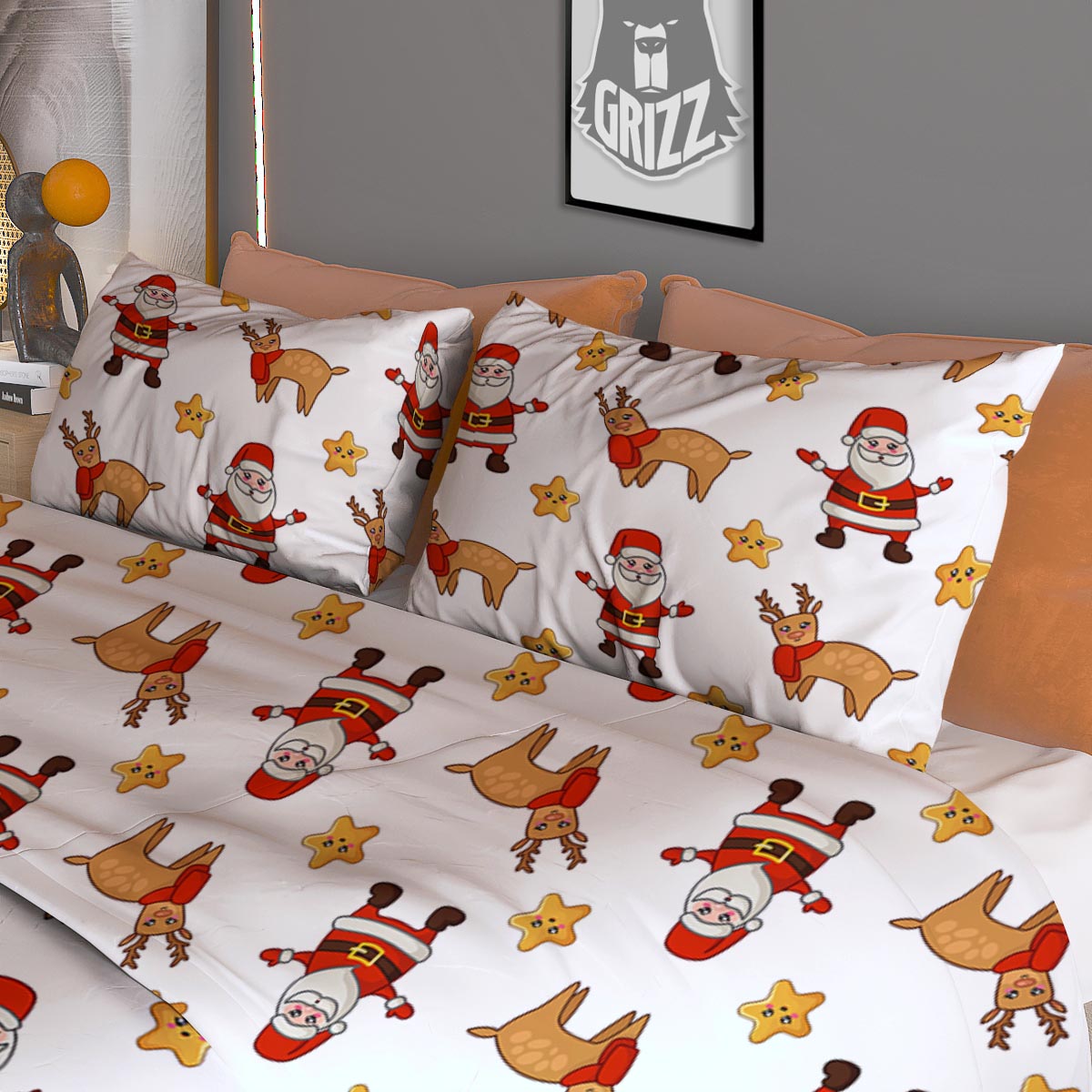Duck Blue Yellow Print Pattern Duvet Cover Bedding Set