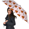 Emoticons Poop Print Pattern Umbrella-grizzshop