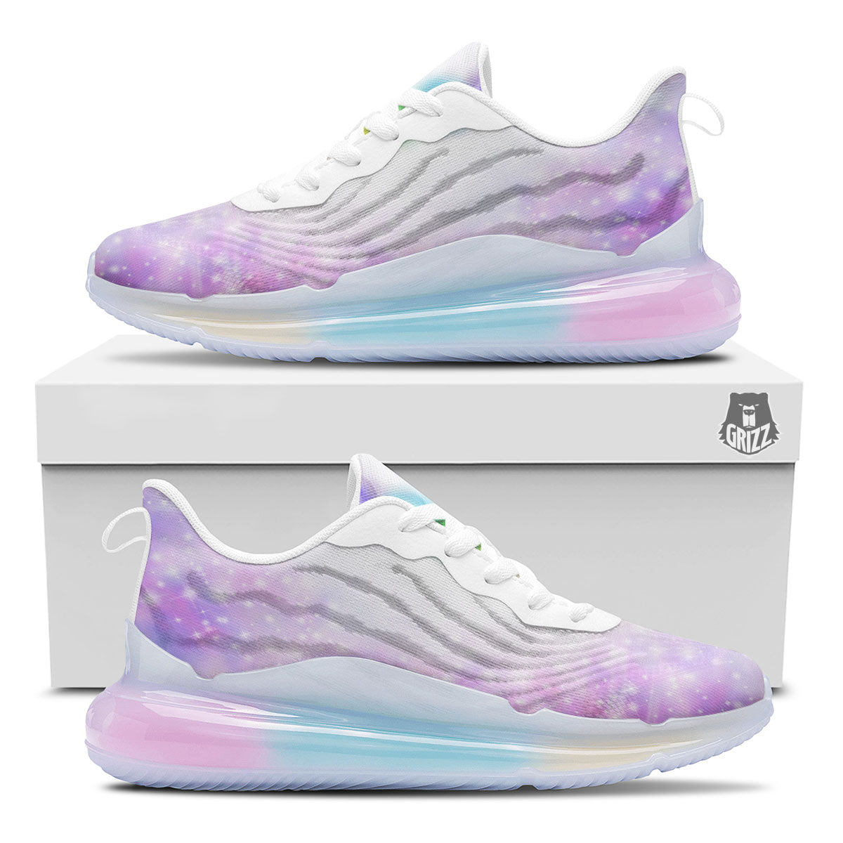 Energy Seven Chakras Print Running Sneakers-grizzshop