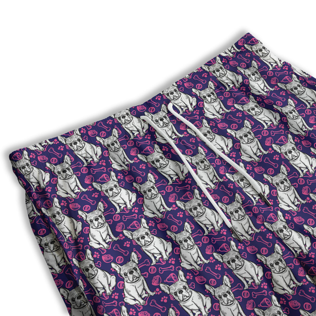 Fat Tuesday Mardi Gras Pattern Men's Athletic Shorts