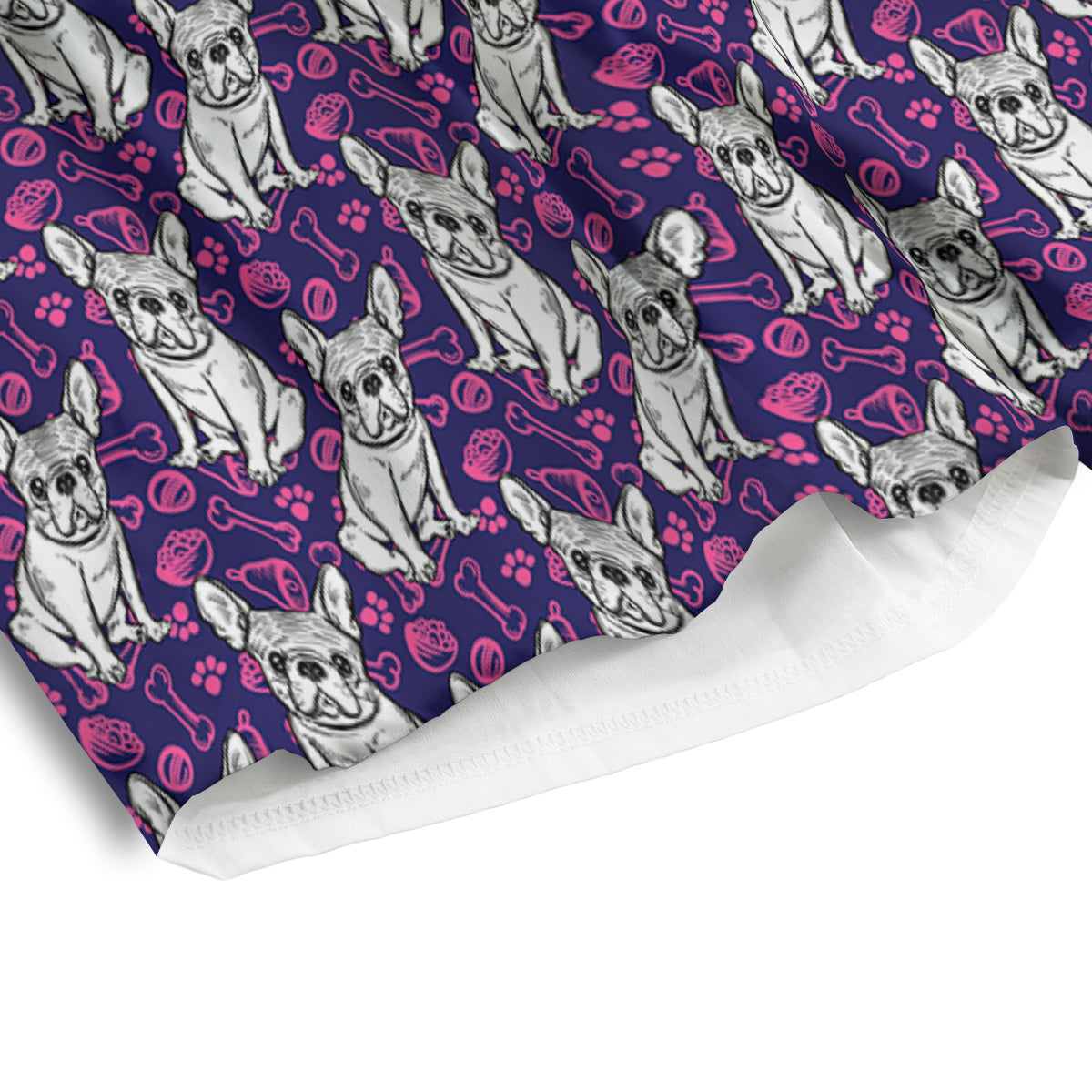 Fat Tuesday Mardi Gras Pattern Men's Athletic Shorts