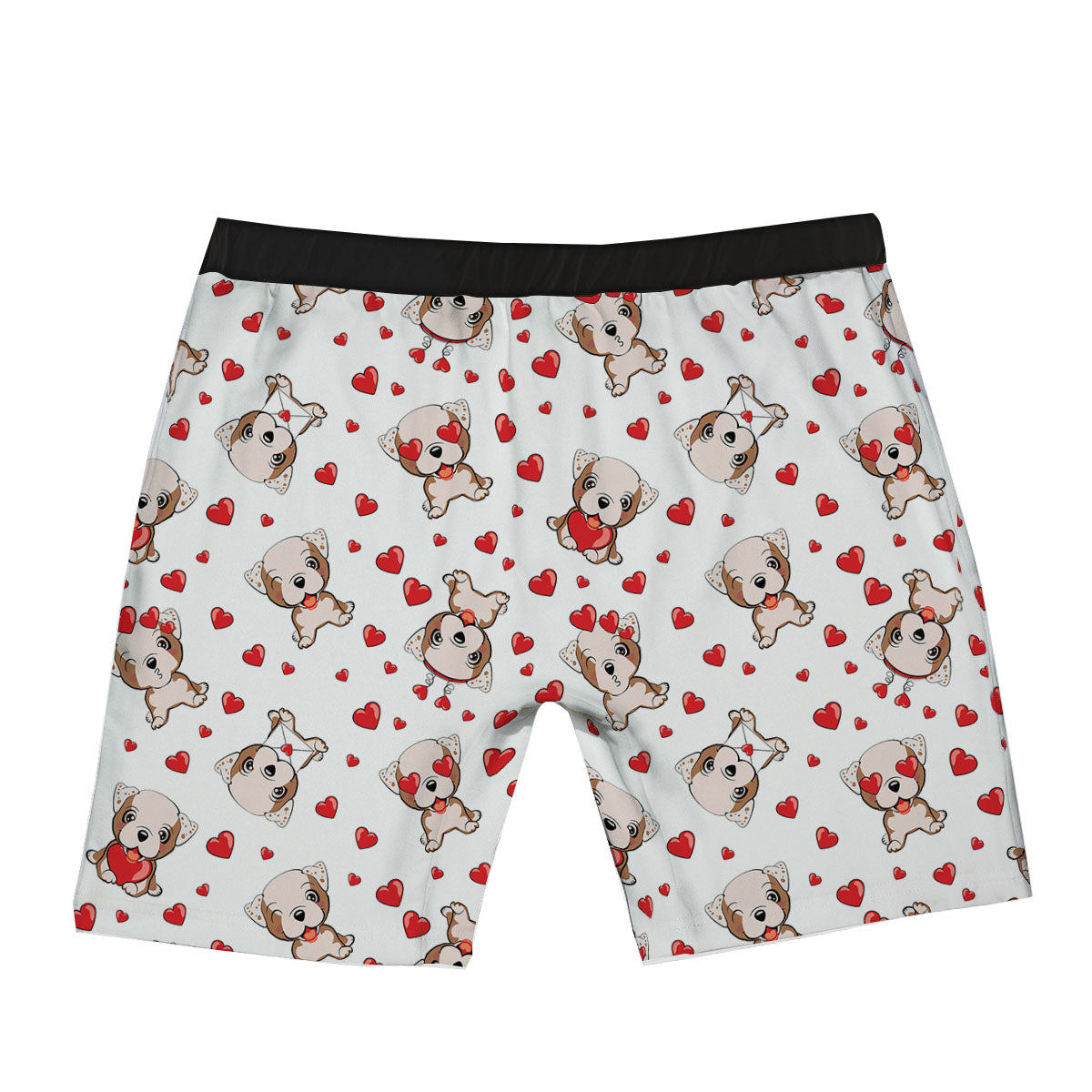English Bulldog Lovely Print Pattern Boxer Briefs-grizzshop