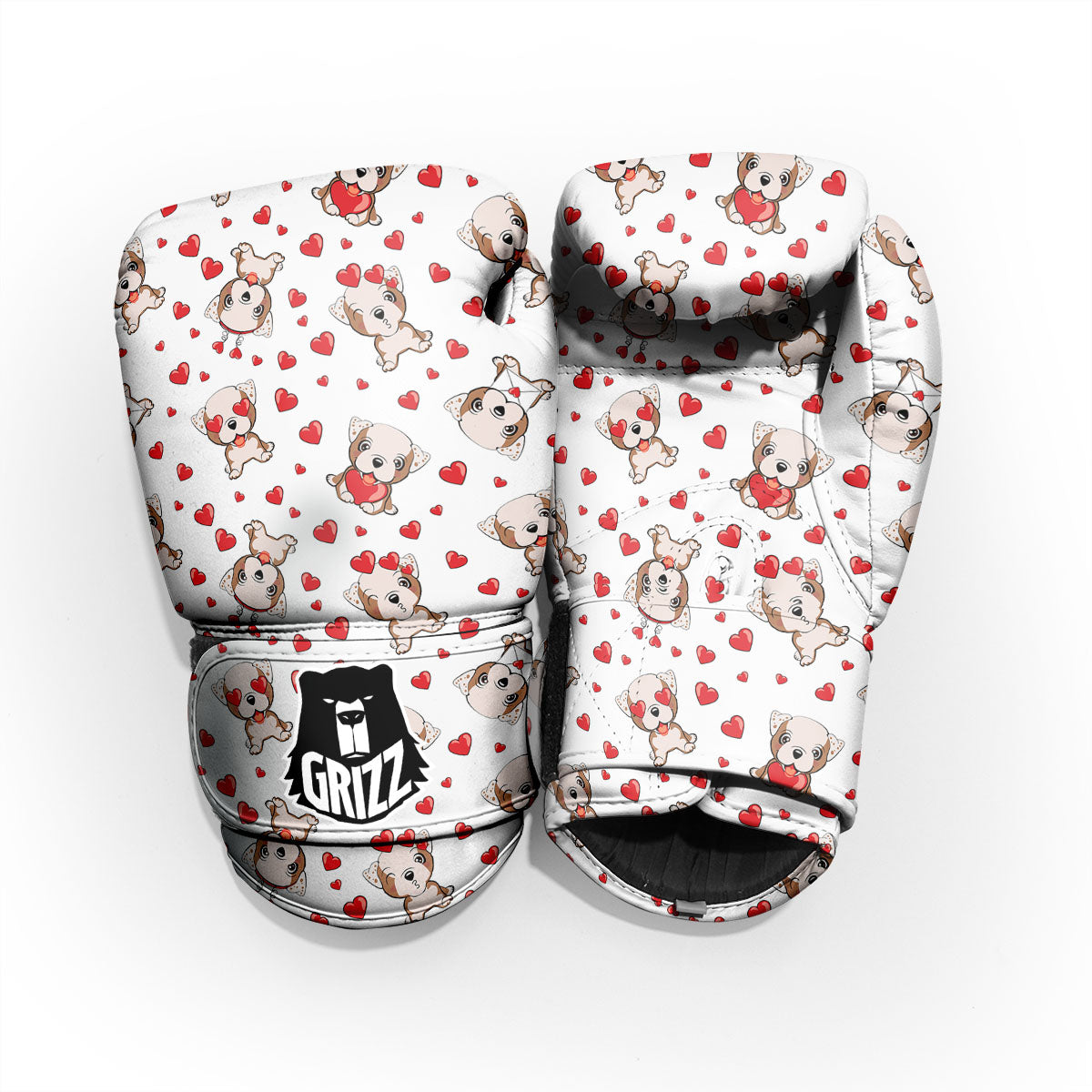 English Bulldog Lovely Print Pattern Pro Boxing Glove