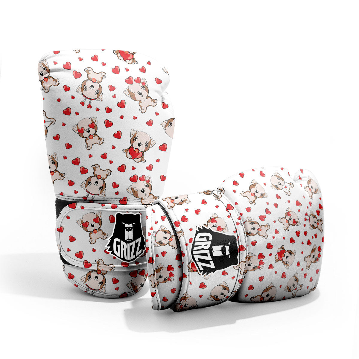 English Bulldog Lovely Print Pattern Pro Boxing Glove